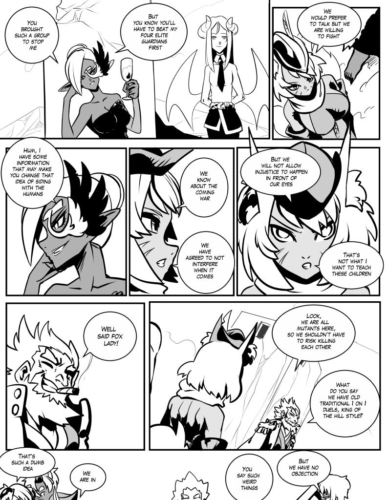 Monster girls on tour - Episode 572, Page 1: Page 572